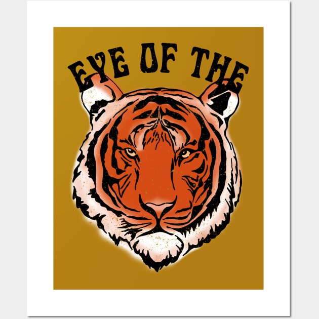 Eye of the Tiger Wall Art by MuseMints